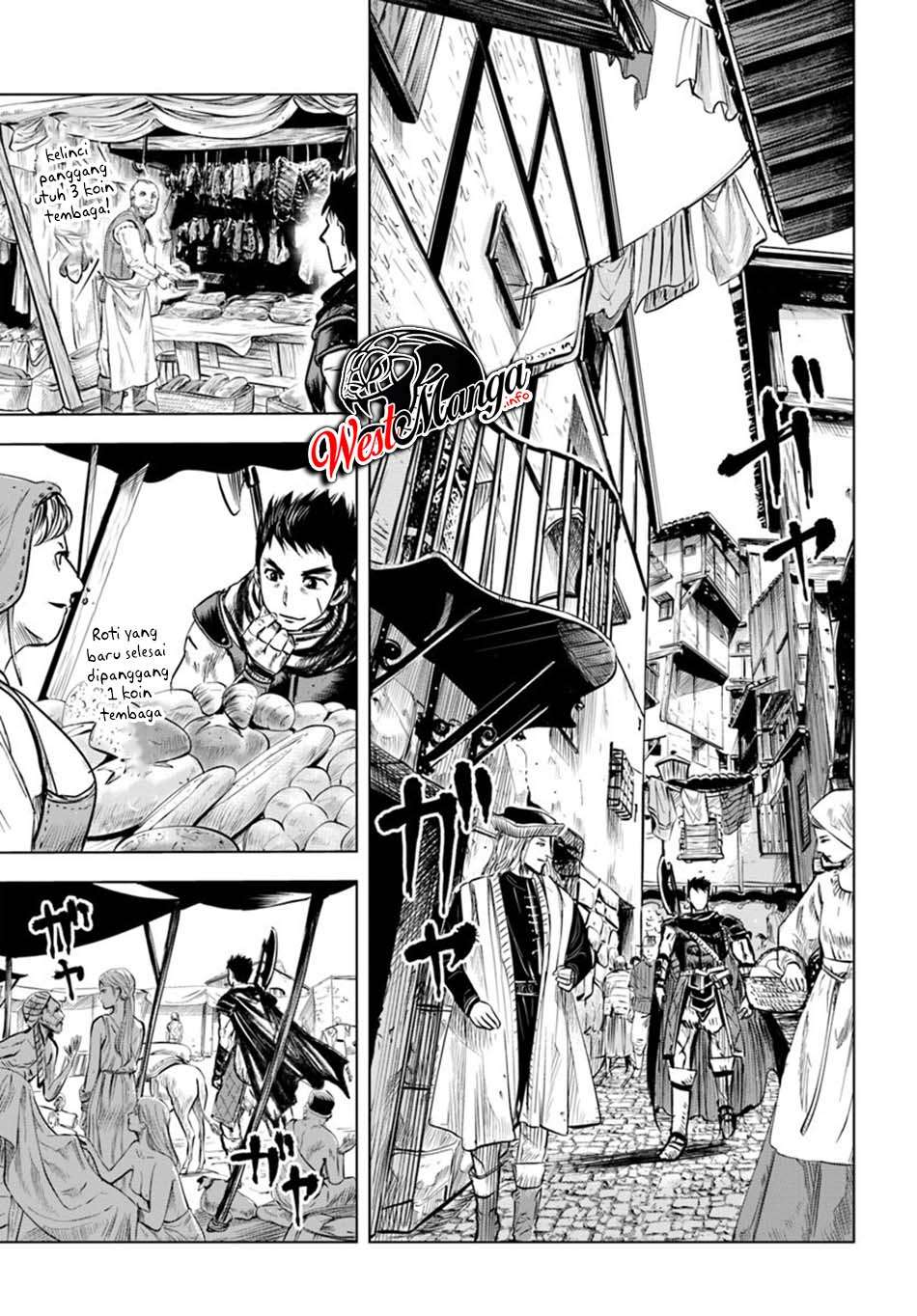 Oukoku E Tsuzuku Michi Chapter 04.2 Bahasa Indonesia